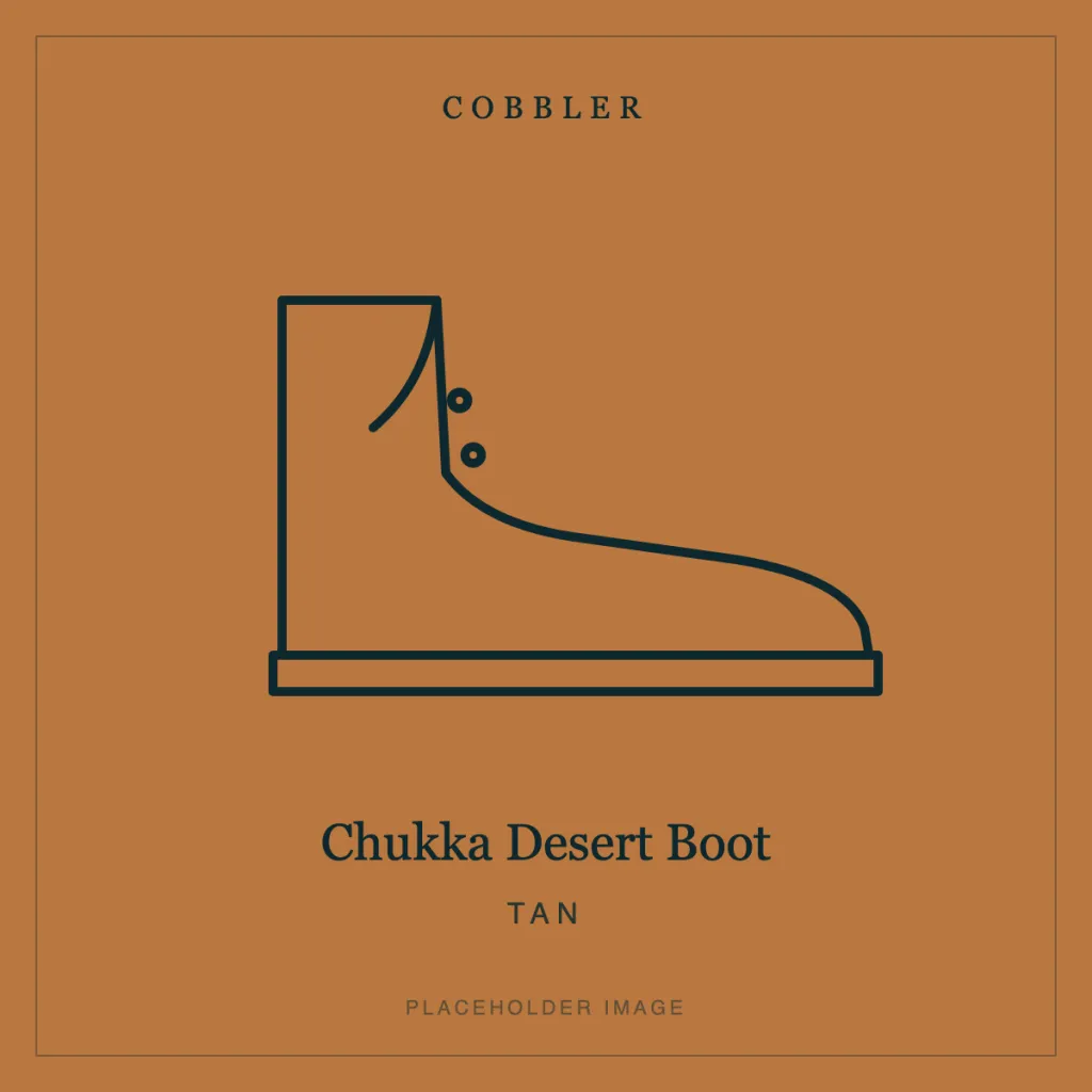 Chukka Desert Boot in Tan leather (placeholder image)